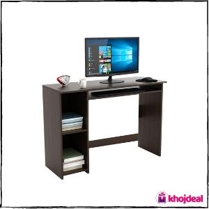 BLUEWUD Mallium Engineered Wood Study Table (Wenge)